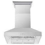 Forno Orvieto 36-Inch Wall Mount Range Hood, LED Lighting, Heavy Duty, Stainless Steel - BonPrix Électroménagers