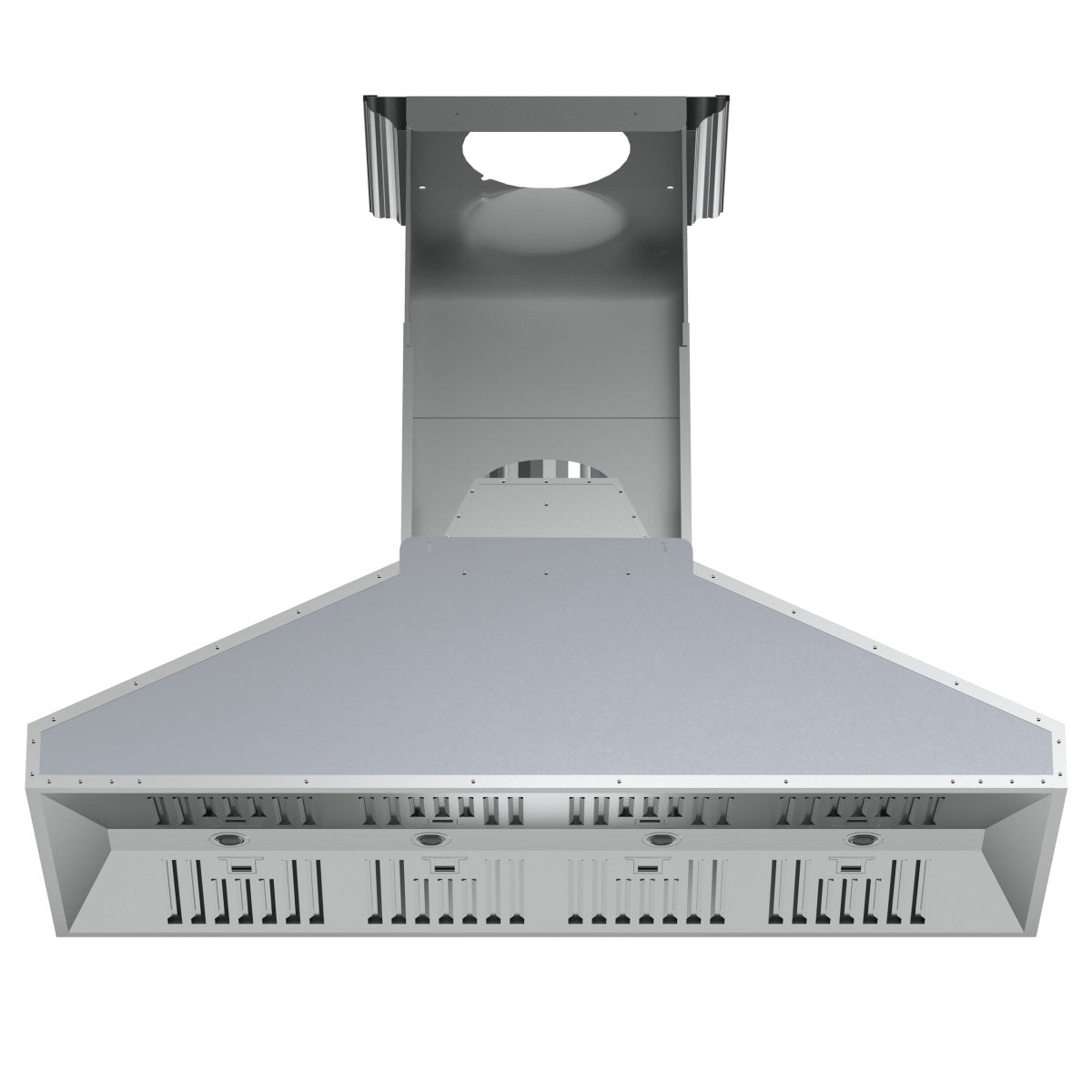 Forno Orvieto 60-Inch Wall Mount Range Hood, LED Lighting, Heavy Duty, Stainless Steel - BonPrix Électroménagers