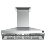 Forno Orvieto 60-Inch Wall Mount Range Hood, LED Lighting, Heavy Duty, Stainless Steel - BonPrix Électroménagers