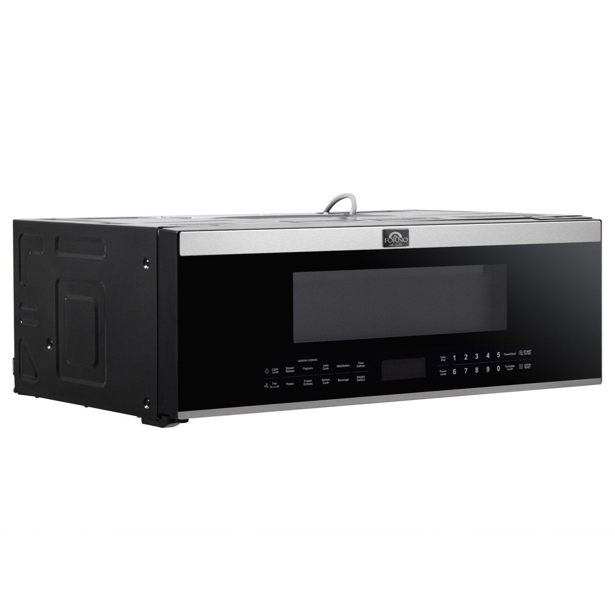 Forno Padula Over the Range Microwave, 30-Inch 1.2 cu.ft., Stainless Steel, 400 CFM, Sensor Cook - BonPrix Électroménagers