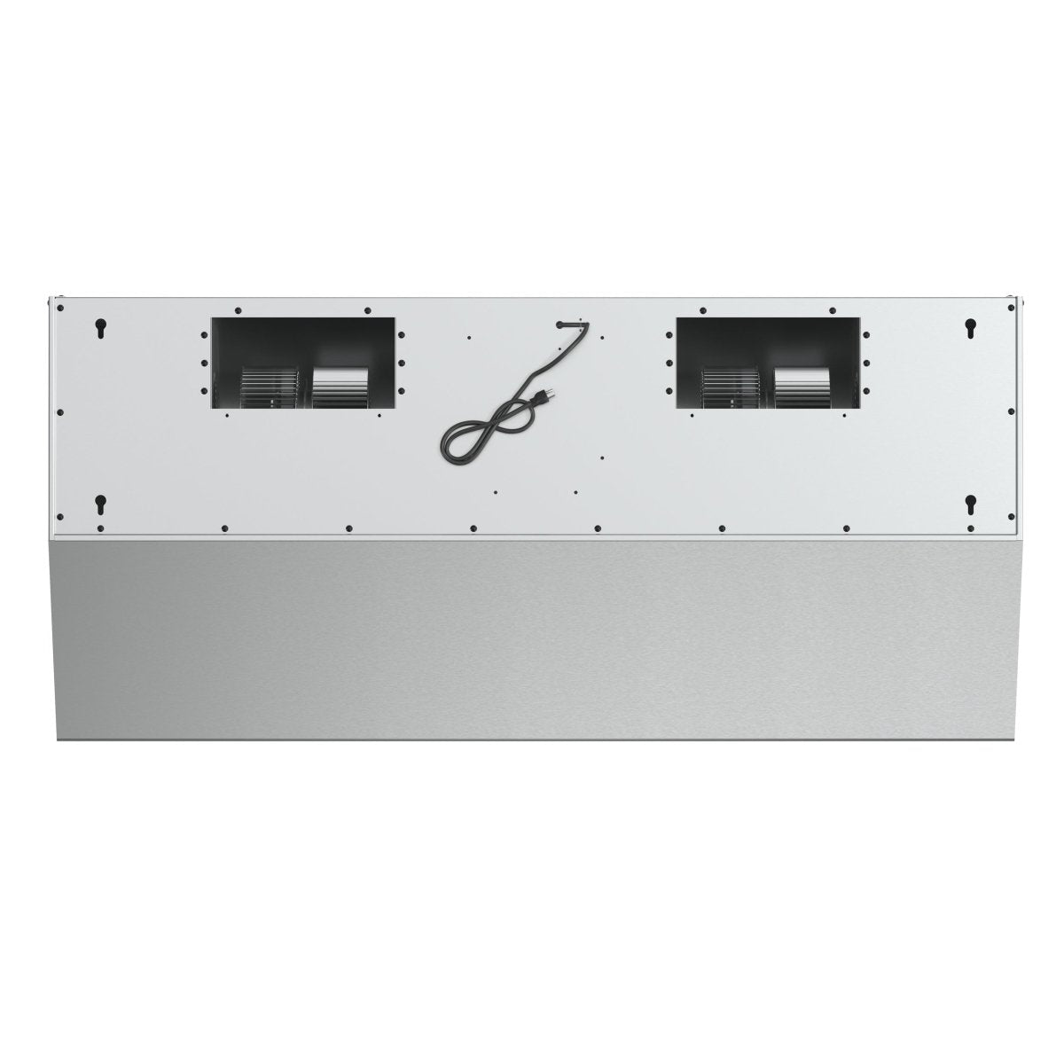 Forno Palazzo 48-Inch Wall Mounted Range Hood, Stainless Steel, Heavy Duty Baffle Filters, Remote Control - BonPrix Électroménagers