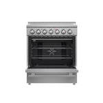Forno Paolo 30-Inch Freestanding Electric Range, Stainless Steel, 4.38 cu.ft, True Convection Oven, Energy Efficient - BonPrix Électroménagers