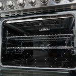 Forno Paolo 30-Inch Freestanding Electric Range, Stainless Steel, 4.38 cu.ft, True Convection Oven, Energy Efficient - BonPrix Électroménagers