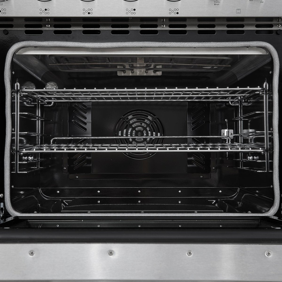 Forno Paolo 48 Inch Freestanding Electric Range, Stainless Steel, 6.7 cu.ft, True Convection Oven, Energy Efficient - BonPrix Électroménagers