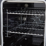 Forno Paolo 48 Inch Freestanding Electric Range, Stainless Steel, 6.7 cu.ft, True Convection Oven, Energy Efficient - BonPrix Électroménagers