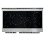 Forno Paolo 48 Inch Freestanding Electric Range, Stainless Steel, 6.7 cu.ft, True Convection Oven, Energy Efficient - BonPrix Électroménagers