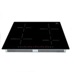 Forno Parco 24-Inch Induction Cooktop, 4 Zones, 7,200W Total Power, Touch Control, 9 Power Levels, Booster Function - BonPrix Électroménagers