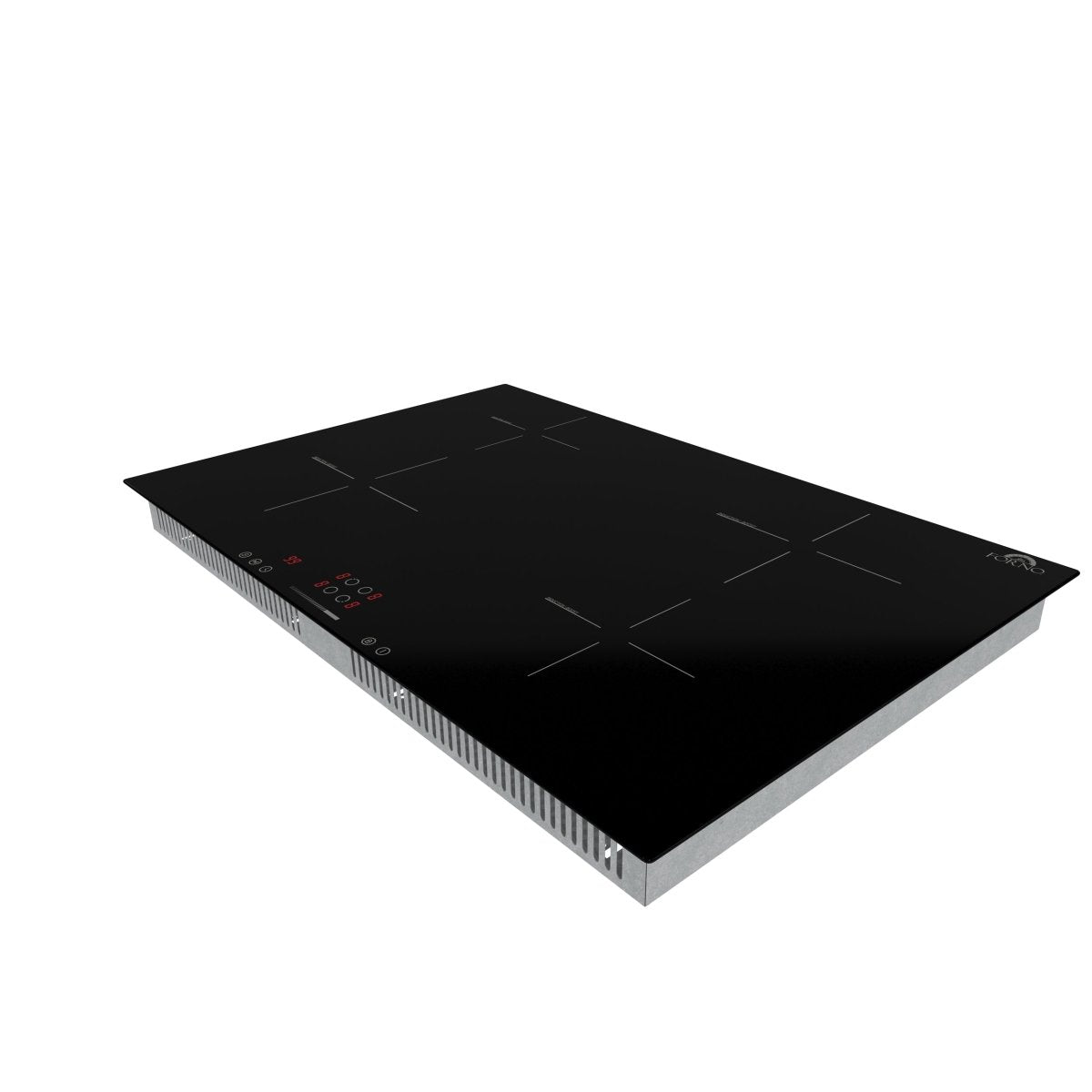 Forno Parco 30-Inch Induction Cooktop, 4 Zones, 7,200W Total Power, Touch Control, 9 Power Levels, Booster Function - BonPrix Électroménagers
