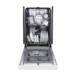 Forno Polo 18-Inch Built-In White Dishwasher, 8 Place Settings, ENERGY STAR Certified, 52 dBA - BonPrix Électroménagers