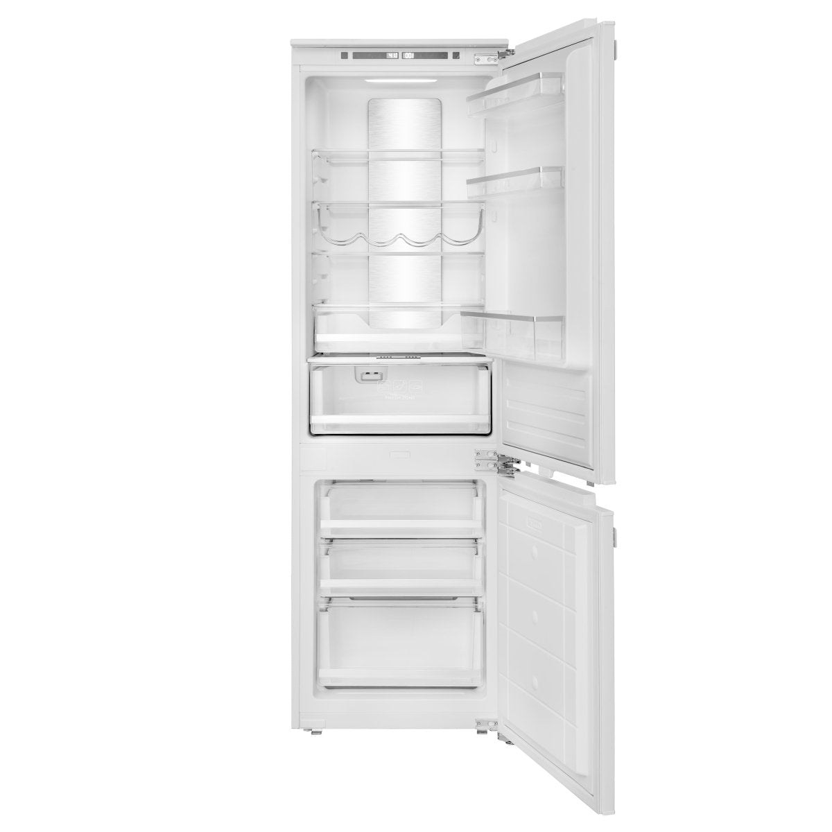 Forno Rivestito 22 Inch Panel Ready Bottom Freezer Refrigerator, 8.6 cu. ft., Total No Frost, Fast Cool & Fast Freeze - BonPrix Électroménagers