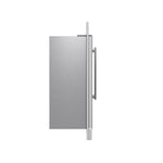 Forno Rizzuto 56-Inch Convertible Refrigerator/Freezer Set, 27.6 cu.ft Total Capacity, Decorative Grill, ENERGY STAR Certified - BonPrix Électroménagers