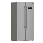 Forno Salerno 33-Inch Side-by-Side Stainless Steel Refrigerator, 15.6 cu.ft, ENERGY STAR Certified - BonPrix Électroménagers