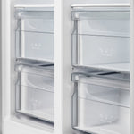 Forno Salerno 37-Inch Built-In Stainless Steel Refrigerator, 15.6 cu.ft, Modern Decorative Grill, ENERGY STAR Certified - BonPrix Électroménagers