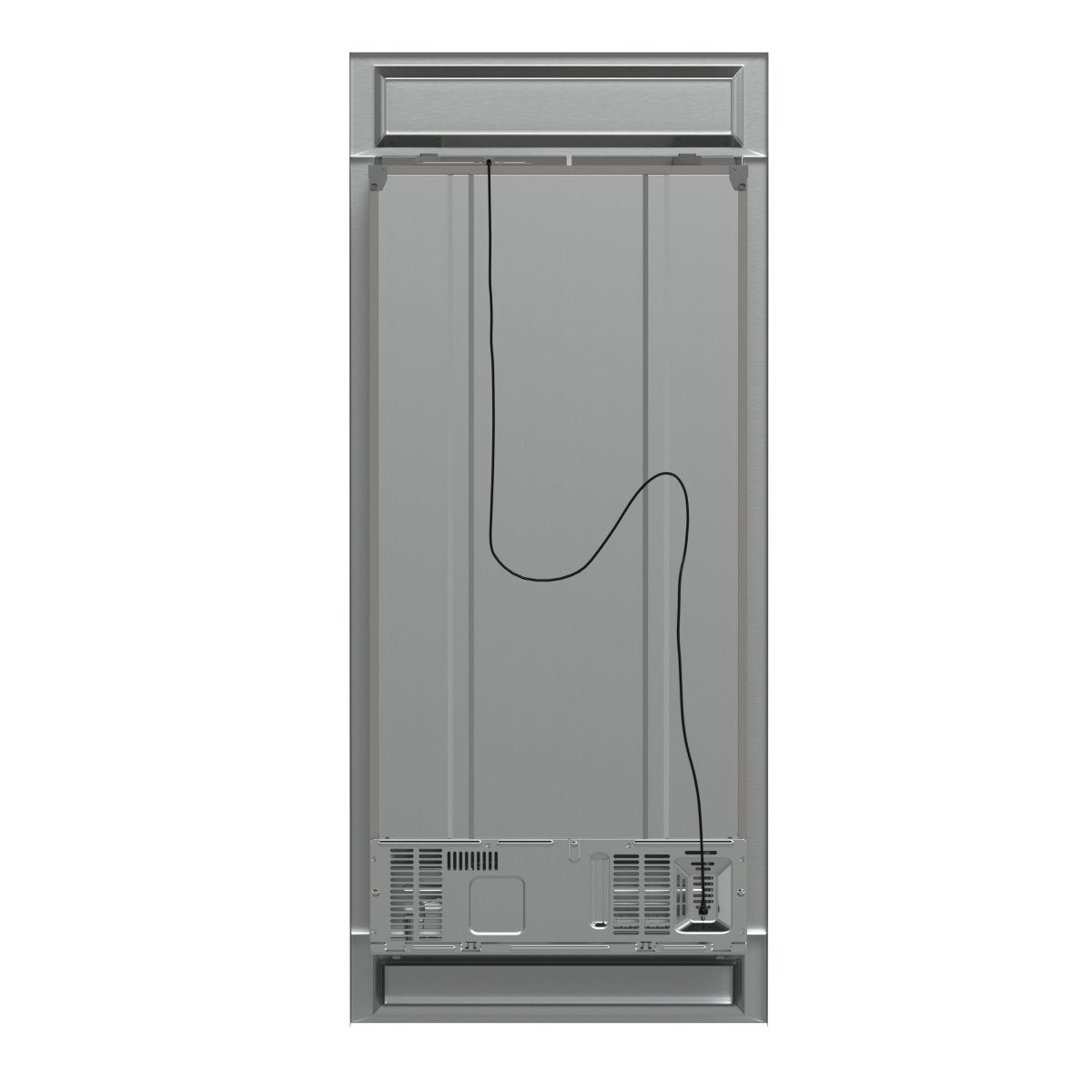 Forno Salerno 37-Inch Built-In Stainless Steel Refrigerator, 15.6 cu.ft, Modern Decorative Grill, ENERGY STAR Certified - BonPrix Électroménagers