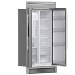 Forno Salerno 40-Inch Built-In Stainless Steel Refrigerator, 20 cu.ft, Decorative Grill, ENERGY STAR Certified - BonPrix Électroménagers