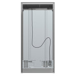 Forno Salerno 40-Inch Built-In Stainless Steel Refrigerator, 20 cu.ft, Decorative Grill, ENERGY STAR Certified - BonPrix Électroménagers