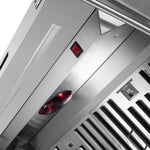 Forno Savona 30-Inch Wall Mount Range Hood, Baffle Filters, Backsplash Included - BonPrix Électroménagers