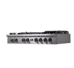 Forno Spezia Alta Qualita 48-Inch Pro-Style Gas Rangetop, Stainless Steel, 8 Sealed Burners, Continuous Cast Iron Grates, High Heat Output - BonPrix Électroménagers