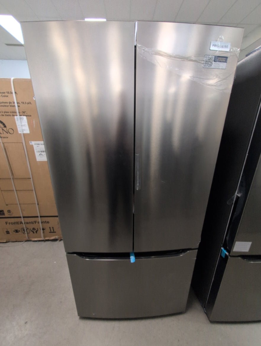 FRFG2033AV - REFRIGERATORS - Frigidaire - French 3-Door - Stainless Steel - Open Box - BonPrix Électroménagers