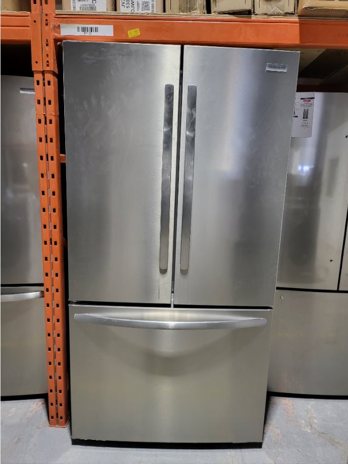 FRFN2813AF - REFRIGERATORS - Frigidaire - French 3 - Door - Stainless Steel - Open Box - BonPrix Électroménagers