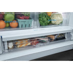 FRFS2823AD - REFRIGERATORS - Frigidaire - French 3 - Door - Black Stainless - Open Box - BonPrix Électroménagers