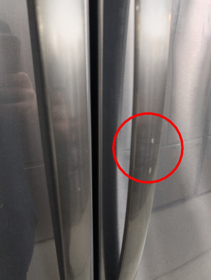 FRFS2823AD - REFRIGERATORS - Frigidaire - French 3-Door - Black Stainless - Open Box - BonPrix Électroménagers
