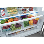 FRFS2823AS - REFRIGERATORS - Frigidaire - French 3 - Door - Stainless Steel - New - BonPrix Électroménagers