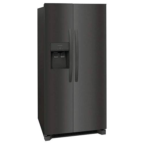 FRSS2323AD - REFRIGERATORS - Frigidaire - Side by Side - Black Stainless - New - BonPrix Électroménagers