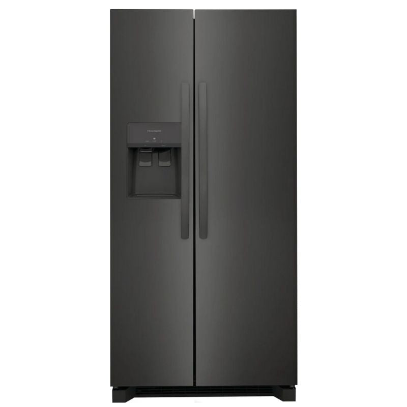 FRSS2323AD - REFRIGERATORS - Frigidaire - Side by Side - Black Stainless - Open Box - BonPrix Électroménagers
