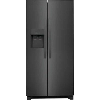 FRSS2323AD - REFRIGERATORS - Frigidaire - Side by Side - Black Stainless - Open Box - BonPrix Électroménagers