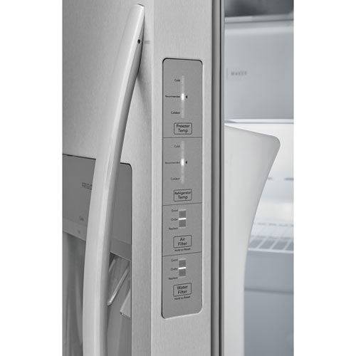 FRSS2323AS - REFRIGERATORS - Frigidaire - Side by Side - Stainless Steel - New - BonPrix Électroménagers