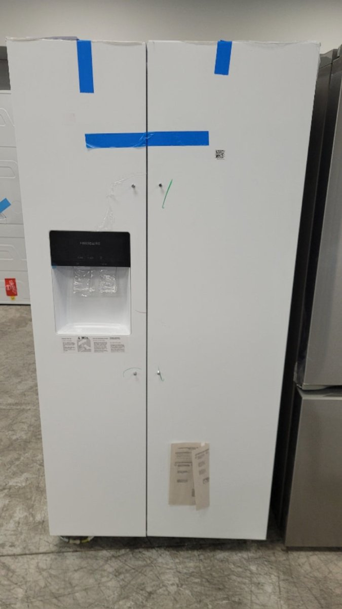 FRSS2323AW - REFRIGERATORS - Frigidaire - Side by Side - White - Open Box - BonPrix Électroménagers