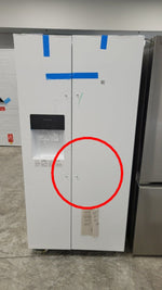 FRSS2323AW - REFRIGERATORS - Frigidaire - Side by Side - White - Open Box - BonPrix Électroménagers