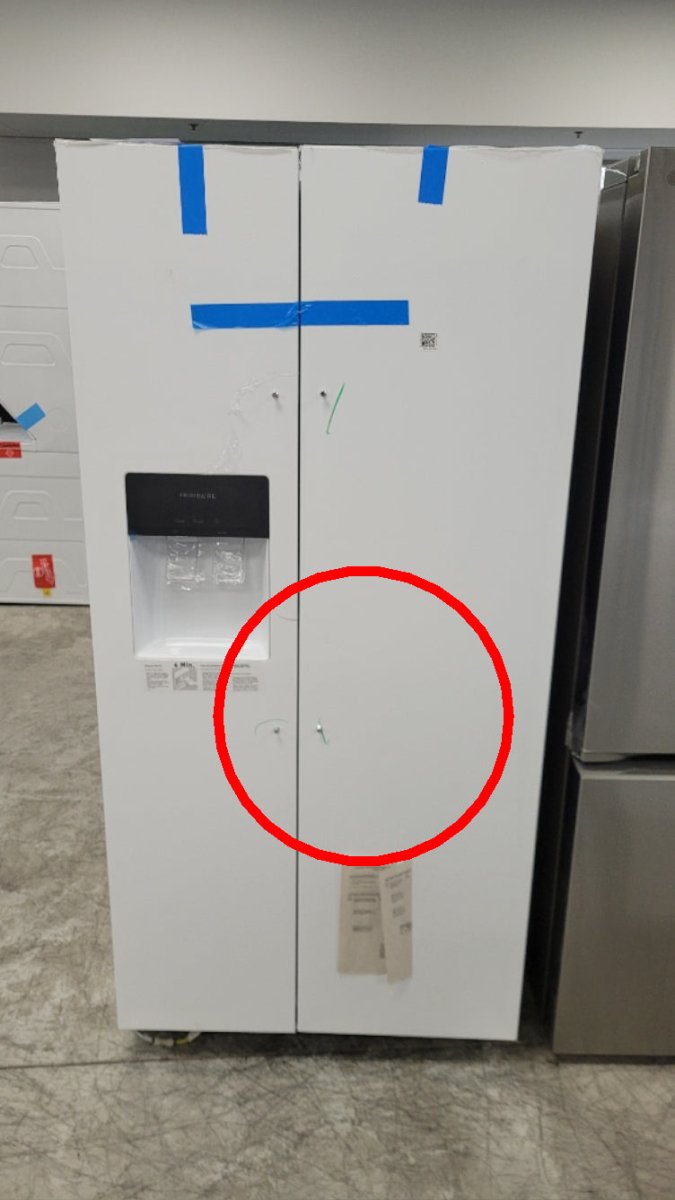FRSS2323AW - REFRIGERATORS - Frigidaire - Side by Side - White - Open Box - BonPrix Électroménagers