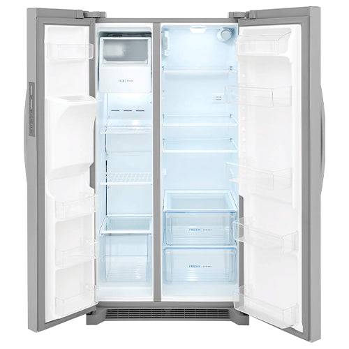 FRSS2623AS - REFRIGERATORS - Frigidaire - Side by Side - Stainless Steel - New - BonPrix Électroménagers