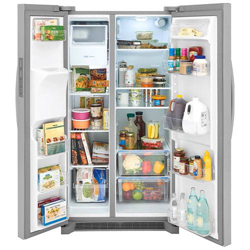 FRSS2623AS - REFRIGERATORS - Frigidaire - Side by Side - Stainless Steel - New - BonPrix Électroménagers