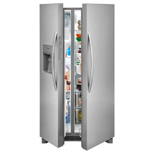 FRSS2623AS - REFRIGERATORS - Frigidaire - Side by Side - Stainless Steel - New - BonPrix Électroménagers