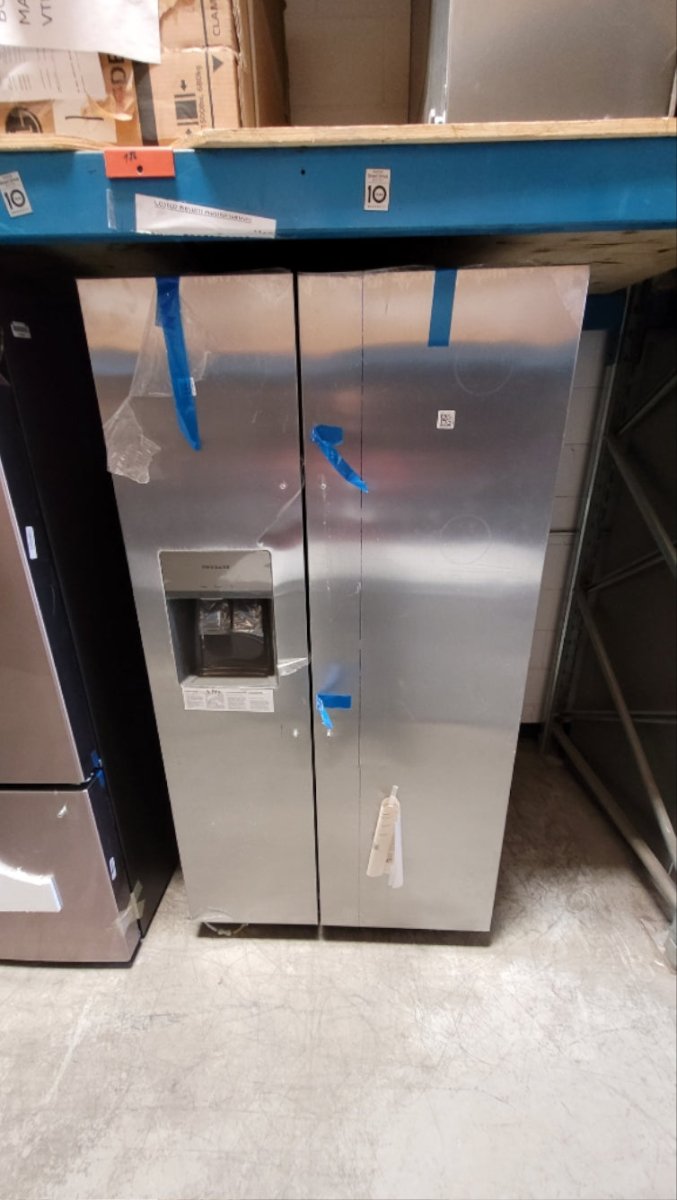 FRSS2623AS - REFRIGERATORS - Frigidaire - Side by Side - Stainless Steel - Open Box - BonPrix Électroménagers