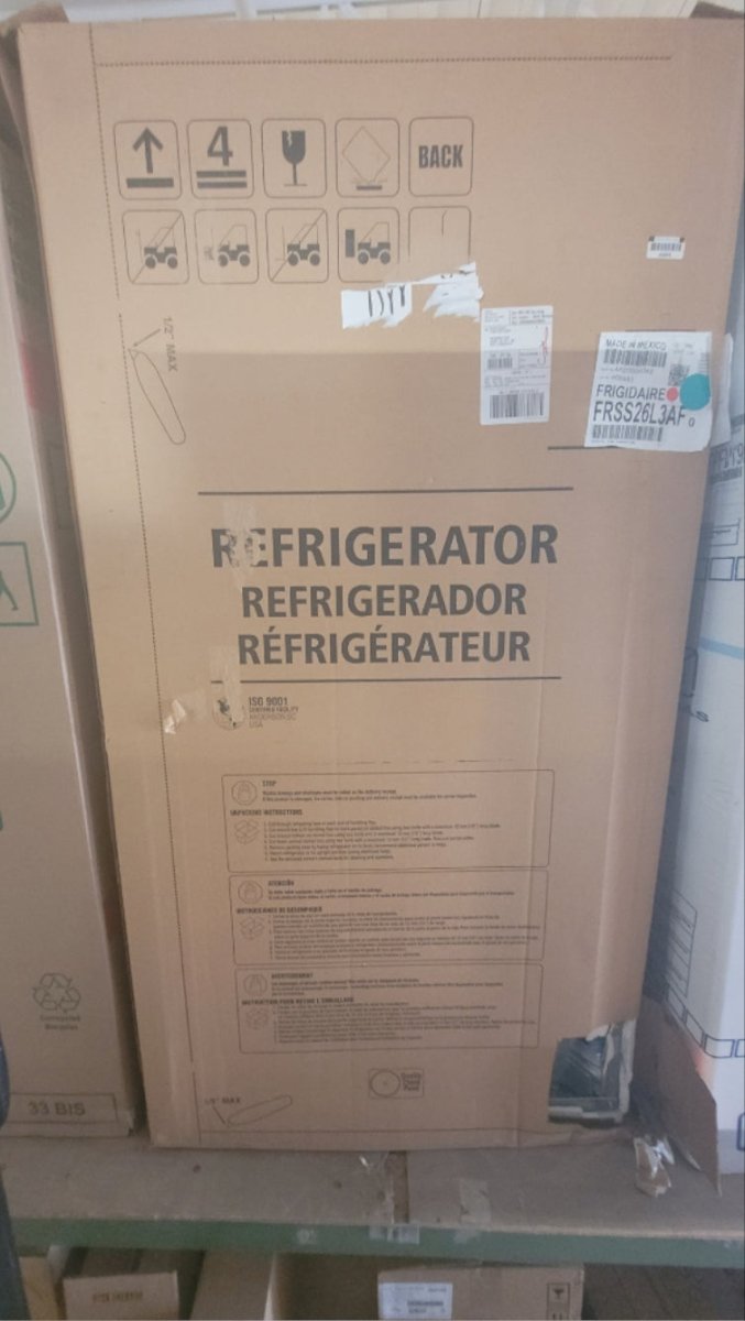 FRSS26L3AF - REFRIGERATORS - Frigidaire - Side by side - Stainless Steel - Open Box - BonPrix Électroménagers