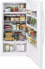 FUF17DLRWW - FREEZERS - GE - White - Open Box - BonPrix Électroménagers