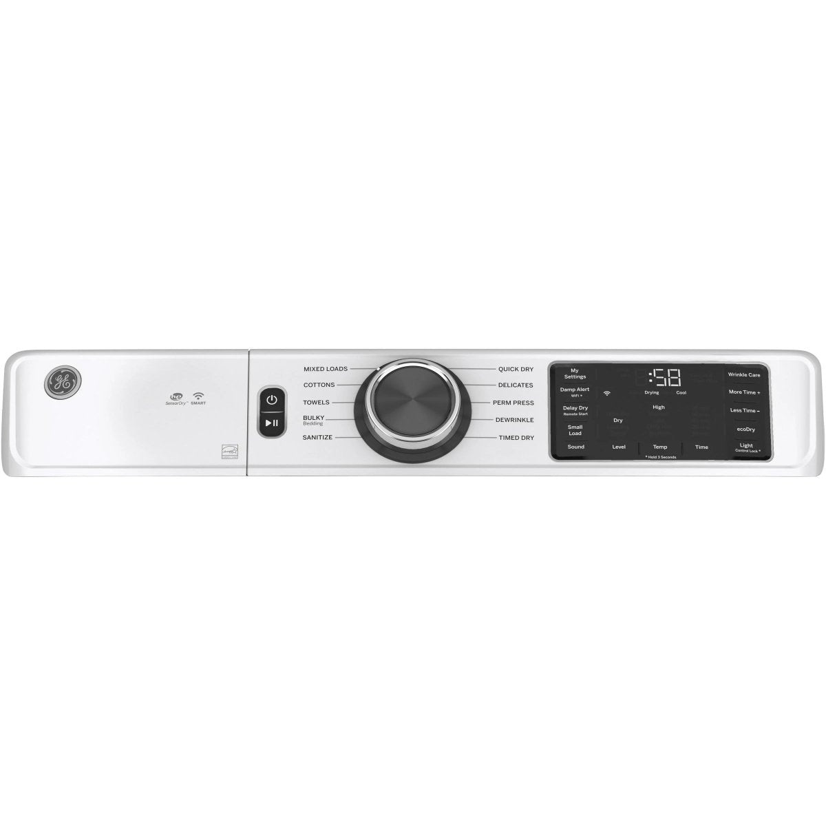 GFD55ESMNWW - DRYERS - GE - Electric - White - Open Box - BonPrix Électroménagers