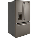 GFE26JMMES - REFRIGERATORS - GE - French 3 - Door - Slate Grey - Open Box - BonPrix Électroménagers