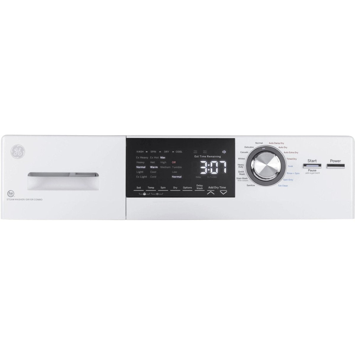 GFQ14ESSNWW - LAUNDRY CENTERS - GE - All - In - One - Electric - White - Open Box - BonPrix Électroménagers