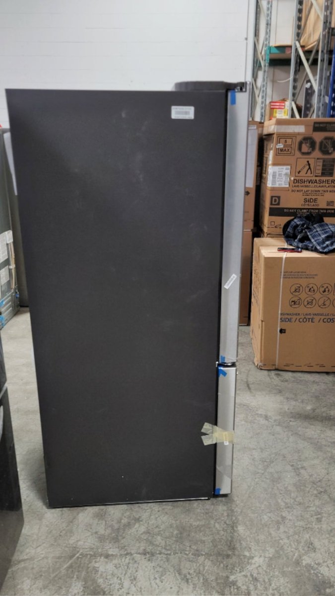 GNE27EYMFS - REFRIGERATORS - GE - French 3 - Door - Stainless Steel - Open Box - BonPrix Électroménagers