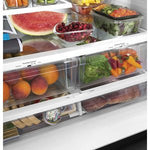 GNE27JMMES - REFRIGERATORS - GE - French 3 - Door - Slate Grey - Open Box - BonPrix Électroménagers