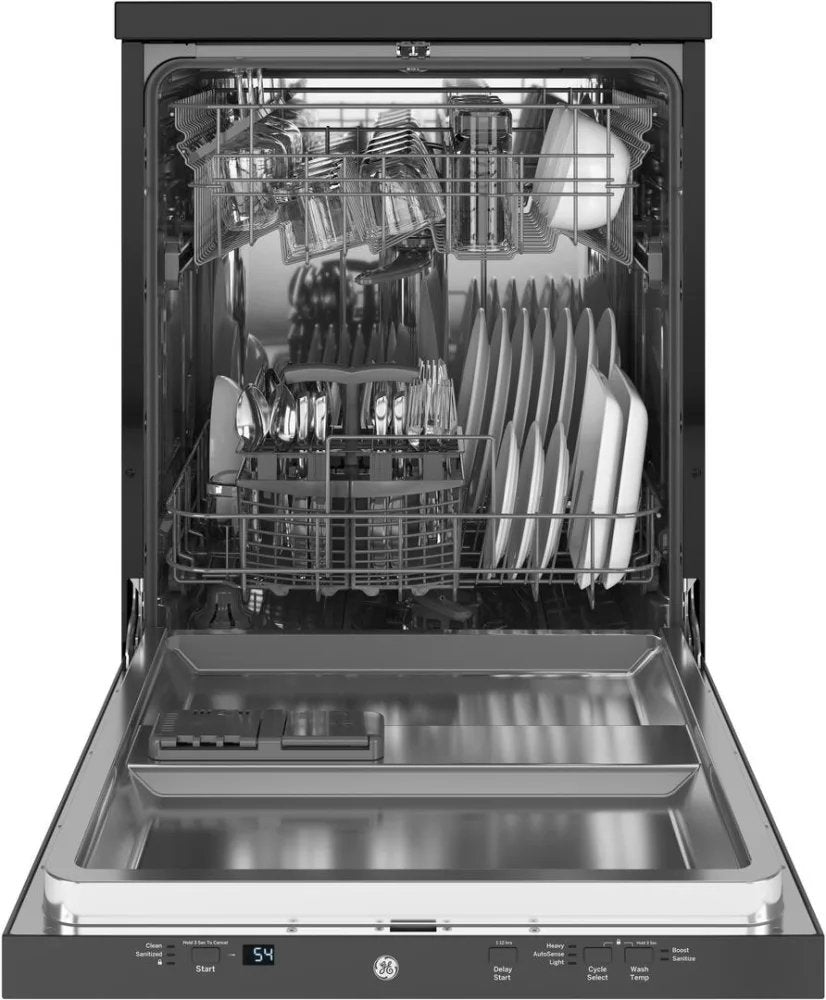 GPT225SSLSS - DISHWASHERS - GE - Top Controls - Stainless Steel - Open Box - BonPrix Électroménagers