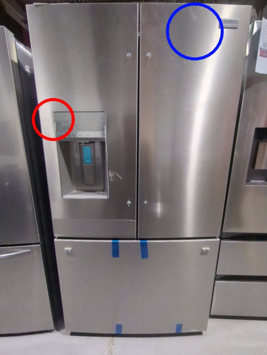 GRFS2853AF - REFRIGERATORS - Frigidaire Gallery - French 3 - Door - Stainless Steel - Open Box - BonPrix Électroménagers