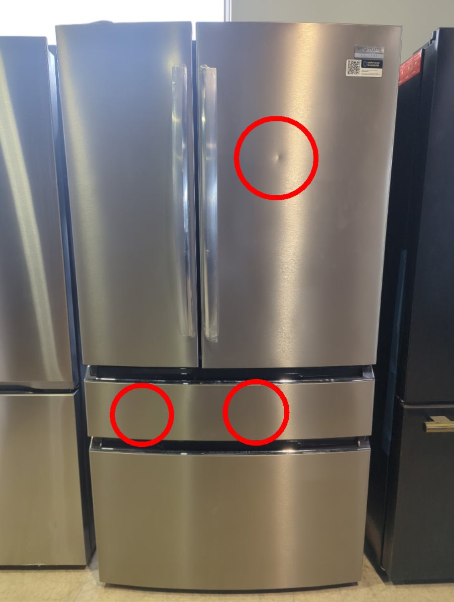 GRMG2272CF - REFRIGERATORS - Frigidaire Gallery - French 4 - Door - Stainless Steel - Open Box - BonPrix Électroménagers