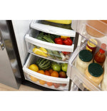 GSS23GMPES - REFRIGERATORS - GE - Side by Side - Slate Grey - Open Box - BonPrix Électroménagers