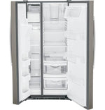 GSS23GMPES - REFRIGERATORS - GE - Side by Side - Slate Grey - Open Box - BonPrix Électroménagers